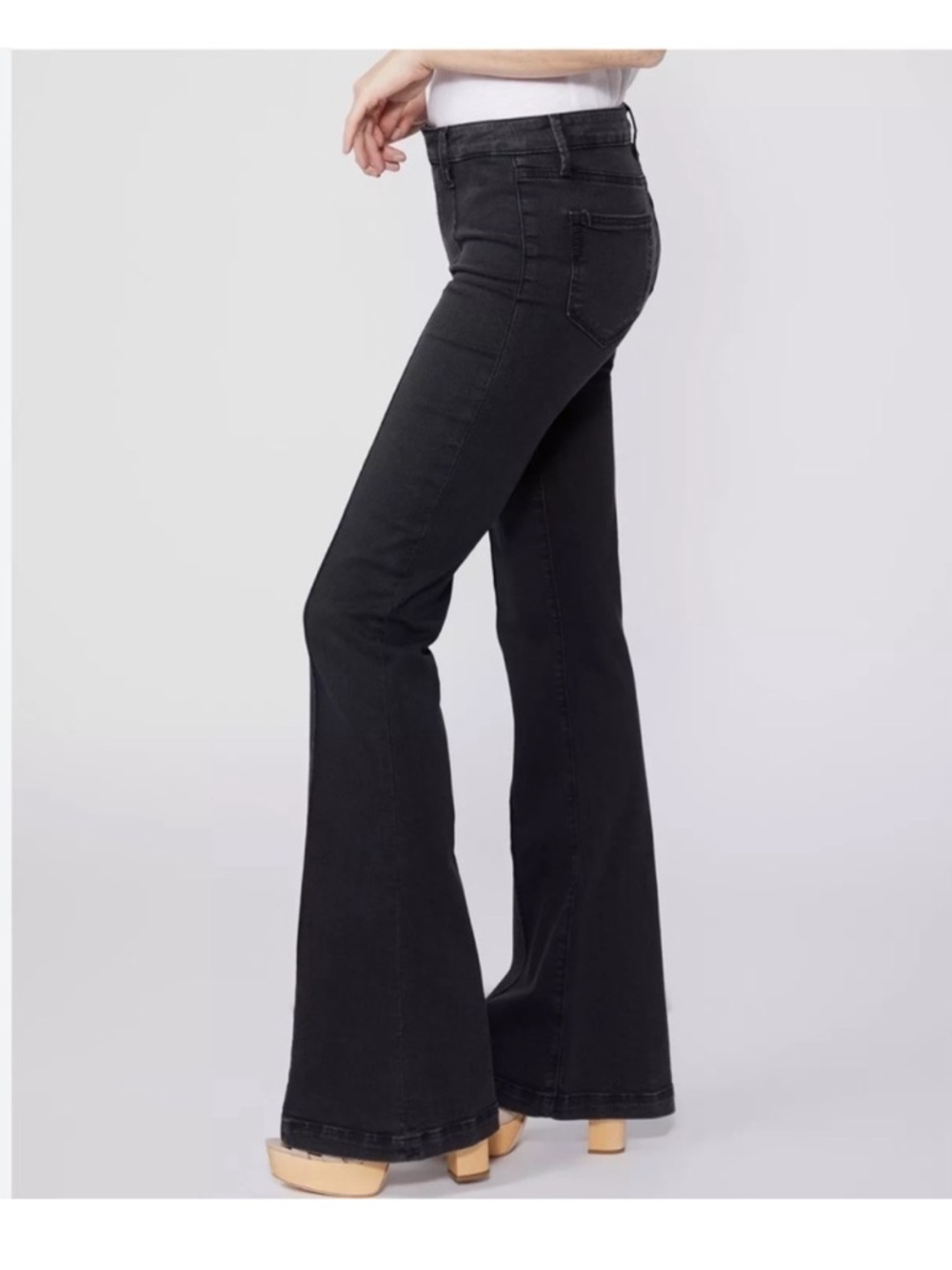 Paige Genevieve Flare Jeans 26 - Picture 3 of 12